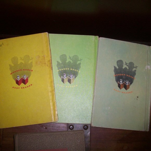 4pc Vintage Kids Books Easy Readers I Wish I had a Pony Grampa's Wonderful Glass - Picture 7 of 12